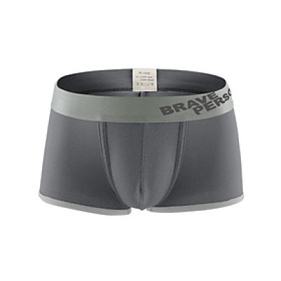 Quần Lót Nam Boxers Thương Hiệu Brave Person B1176 - Thiết kế cá tính, form dáng tinh tế, hợp thời trang, chất vải siêu mát mẻ, thoáng và thấm hút mồ hôi tốt, 3 màu cho bạn thoải mái lựa chọn