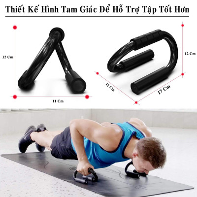 Bộ Dụng Cụ Hít Đất Cầm Tay Và Dây Nhảy Lõi Thép Có Thể Điều Chỉnh Dộ Dài Chống Rối – Combo Dụng Cụ Chống Đẩy Kèm Dây Nhảy Lõi Thép Tập Gym Tập Thể Thao Cao Cấp Chính Hãng miDoctor
