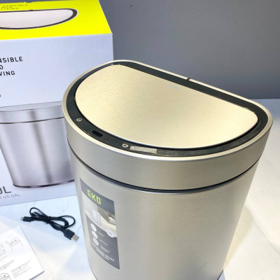 Thùng rác cảm biến chống bám vân tay EKO EK9331RMMT-10L Made in EU Hàng chính hãng