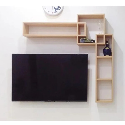 Kệ Tivi Treo Tường Phòng Khách Hiện Đại Tundo CTBST68 KT 117x15x116 cm