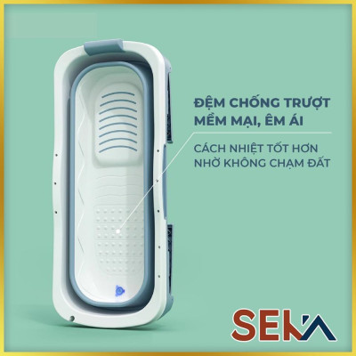 Bồn Tắm Gấp Gọn Thông Minh Seka SK01 - Hàng Chính Hãng