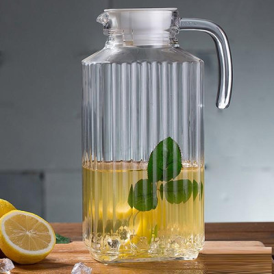 Bình đựng nước thủy tinh Luminarc Quadro G2668, dung tích 1.7L, dùng máy rửa bát | Hàng chính hãng