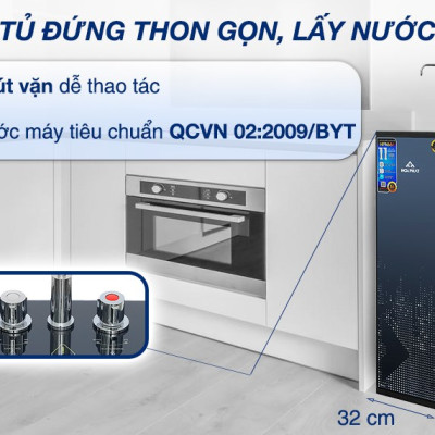 Máy lọc nước RO Hòa Phát 3 chức năng HPN666 - Hệ thống 11 lõi - Tủ đứng - Hàng chính hãng - Bảo hành 3 năm