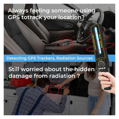 ROGTZ - Thiết bị phát hiện máy ghi âm, camera wifi, từ trường S699 - Máy phát hiện camera , máy ghi âm, định vị S699 - Hàng Chính Hãng