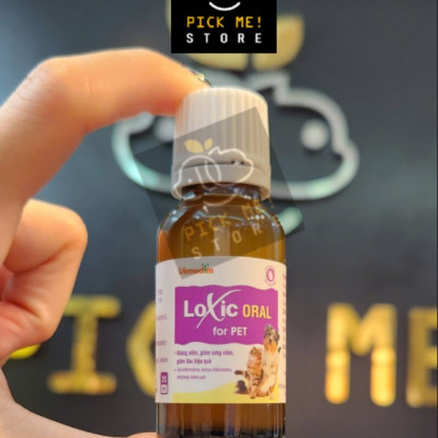 Vemedim Loxic Oral For Pet Dung dịch Siro Kháng Viêm, Giảm Đau, Hạ Sốt cho Chó Mèo