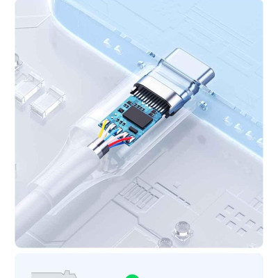 Ugreen UG15311US535TK 1M 240W Cáp USB type C to USB-C c-c 2.0 hỗ trợ sạc nhanh PD3.1 - truyền dữ liệu - HÀNG CHÍNH HÃNG