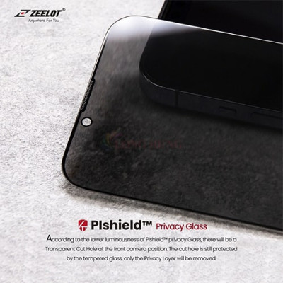Dán màn hình cường lực Full viền chống tia xanh Zeelot PIshield Nebula dành cho iPhone 13 Series - Hàng chính hãng