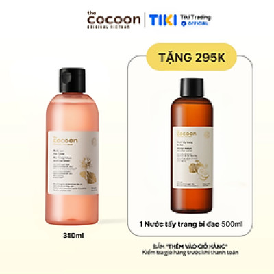 Nước sen Hậu Giang (toner) giúp phục hồi cho da rất nhạy cảm Cocoon 310ml
