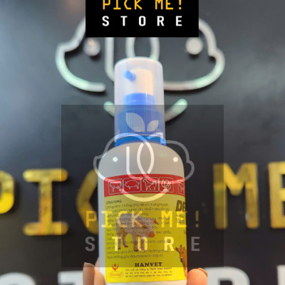 Derma Spray - Xịt Sát Trùng Ngoài Da, Chống Viêm cho Chó Mèo - Chai 100ml