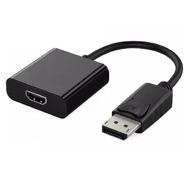 Dây Cáp Chuyển Đổi DisplayPort Sang HDMI màu đen Displayport To HDMI Hàng Nhập Khẩu