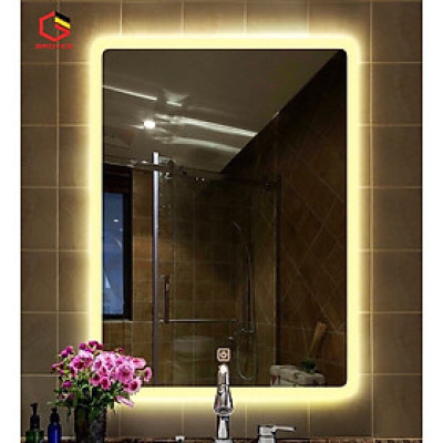 Gương cảm ứng Groves chữ nhật đứng Gcnud-D700x500 mm