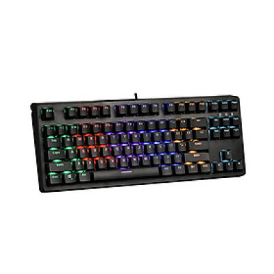 Bàn phím chơi game cơ E-DRA EK387L Rainbow - Hàng Chính Hãng