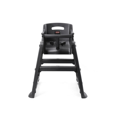 Ghế ngồi ăn trẻ em bằng nhựa không có bánh xe HORECA TRUST mã 8014BK