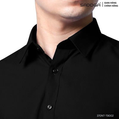 Áo Sơ Mi Nam Thoáng Mát Sadogaa Ngắn Tay Dáng Regular Fit, forn áo đẹp, chất liệu cao cấp T9002