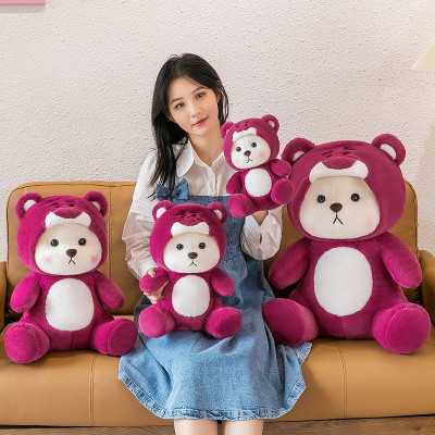 Gấu Bông Gấu Lena Cosplay Gấu Dâu Losto Dễ Thương Siêu Hot (20cm--->50cm) Hàng Xịn Cao Cấp Loại 1, An Toàn Cho Trẻ Nhỏ