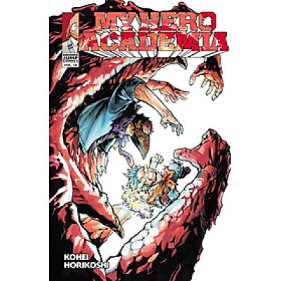 Sách - My Hero Academia, Vol. 18 by Kohei Horikoshi (UK edition, paperback)