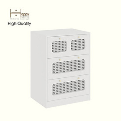 HAPPY FURNITURE , Tủ lưu trữ 3 ngăn kéo - MAY , THK_309 , 60cm x 45cm x 83cm DxRxC