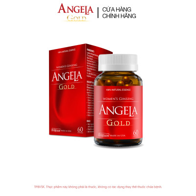 Combo 2 hộp ANGELA GOLD tăng cường sinh lý nữ 60 viên tặng 1 hộp 15 viên