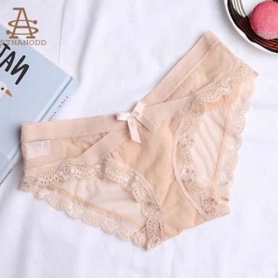 Combo 5 Quần lót nữ ren lưới nơ trước 5779 - chất siêu đẹp kèm ảnh thật