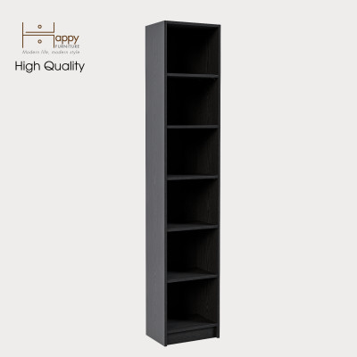 [Happy Home Furniture] CATY, kệ sách 6 tầng size nhỏ,  40cm x 28cm x 202cm (DxRxC), KSA_009