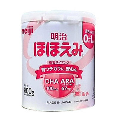 Sữa Meiji lon số 0 800g Nội Địa Nhật (cho trẻ từ 0-1 tuổi)