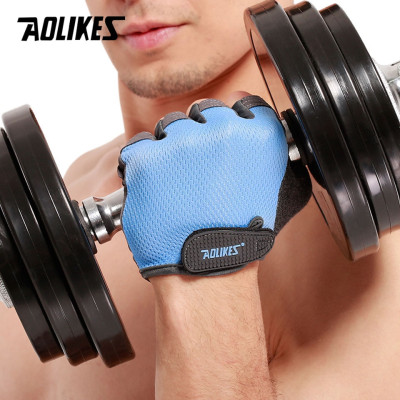 Găng tay tập Gym Nam Nữ AOLIKES A-112 Fitness Breathable Gloves