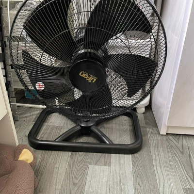 Quạt sàn công nghiệp Lifan S-18CN công suất 55W, chân đế kim loại bọc vỏ cao su chắc chắn, sải cánh 45cm - Hàng chính hãng