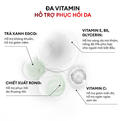 Serum Men Stay Simplicity phục hồi, cân bằng da đa vitamin chiết xuất rong nho cho nam Up Multivitamin Repair & Conditioning 30ml