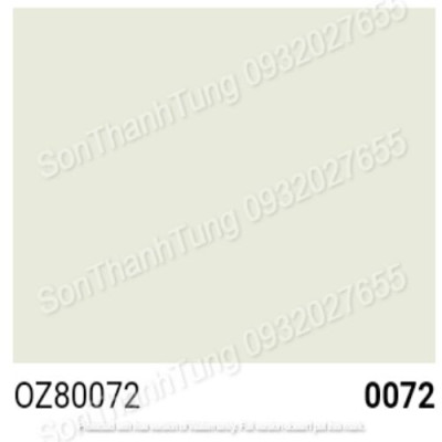 OEXPO ZOCO ANTI-FADE UV FOR EXTERIOR – SƠN NGOẠI THẤT CAO CẤP CHỐNG THẤM & BỀN MÀU VƯỢT TRỘI- OZ 80072