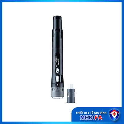 Hộp 25 Que thử đường huyết Accu-Chek Guide NK chính ngạch, Tem niêm phong và nhãn phụ tiếng việt đầy đủ