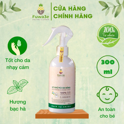 Xịt khử mùi đa năng Fuwa3e 300ml khử mùi phòng tủ quần áo xe hơi thú cưng