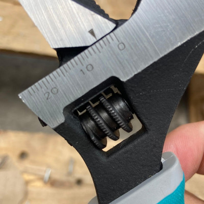 CỜ LÊ ĐIỀU CHỈNH 2 TRONG 1 SIZE 156MM TOTAL THT1016S - HÀNG CHÍNH HÃNG