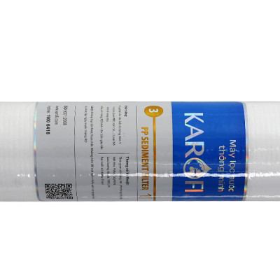 Combo 8 lõi lọc nước dành cho máy lọc Karofi 8 cấp ( Lõi 123+RO+Nanosilver+Mineral+Gac T33+Far Infrared) - Hàng chính hãng