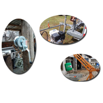 Tời Quay Tay ABG 1000LBS 454Kg - Máy Tời Xoay Cầm Tay Chuyên Dùng Để Nâng Hạ Hàng Hóa , Máy Móc - Hàng Chính Hãng