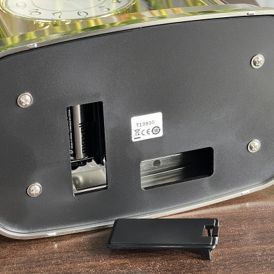 Đồng hồ để bàn Nhật Bản Rhythm 4SG696WT23 Kt 21.3 x 27.1 x 12.2cm, 1.3kg Vỏ nhựa