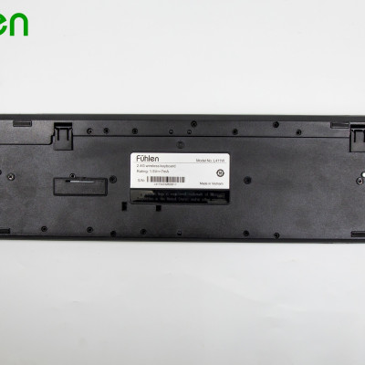 Bàn phím không dây Gaming/ Văn phòng Fuhlen L411w- Tuổi thọ 20 triệu lần nhấn, BH 2 năm,Tặng kèm pin- Hàng chính hãng