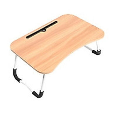 Bàn học gấp gọn thông minh có khe cắm máy tính bảng, điện thoại - Hàng chính hãng