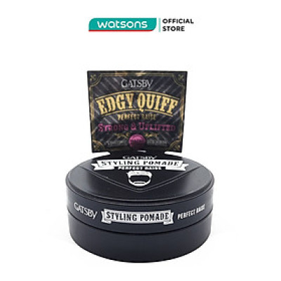 Wax Vuốt Tóc Gatsby Pomade Perfect Raise 75g