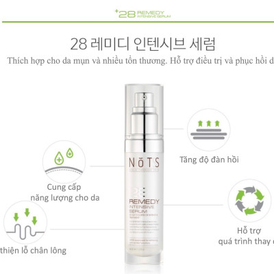 DƯỠNG CHẤT CHĂM SÓC DA NOTS 28 REMEDY INTENSIVE SERUM