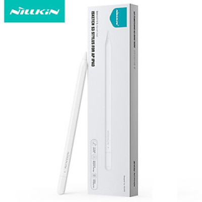 Bút cảm ứng Nillkin iSketch S3 cho iPad có độ nhạy nghiêng, Bút cảm ứng iPad cho iPad 10/9/8/7/6, iPad Pro 11, iPad Pro 12.9, iPad Mini 6/5 và iPad Air 6/5/4/3, Hợp kim nhôm , Đính kèm nam châm - Hàng Chính Hãng