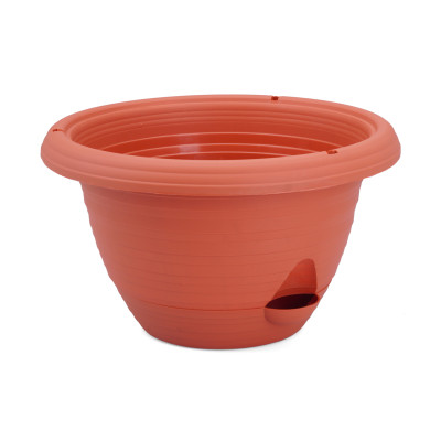 Chậu hoa treo tự tưới bằng nhựa 28cm -377795/377796.Phân Phối Bởi Cobi Home.