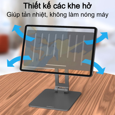 Giá đỡ hít nam châm Choetech H068 cho i-Pad pro 11inch và Choetech H069 cho i-Pad 12.9inch ( Hàng chính hãng)
