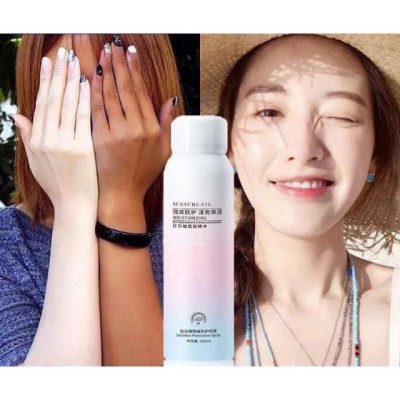 Dụng cụ  trang điểm làm đẹp sức khỏe -Chai xịt chống nắng 150ml , chống tia UV , bảo vệ cho cả mặt và toàn thân , giữ ẩm da ,chống thấm nước ,không gây nhờn ,bết dính không tắc nghẽn lỗ chân lông ,phù hợp với mọi loại da 