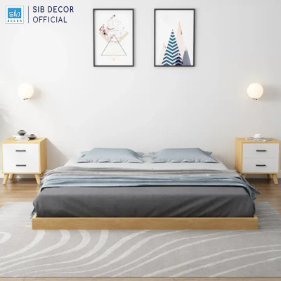 Giường Bệt Tatami Kiểu Nhật Đơn Giản SIB Decor GN29