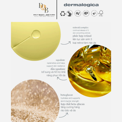 DERMALOGICA Retinol 3.5% DYNAMIC SKIN RETINOL SERUM hỗ trợ trẻ hoá, làm mới làn da