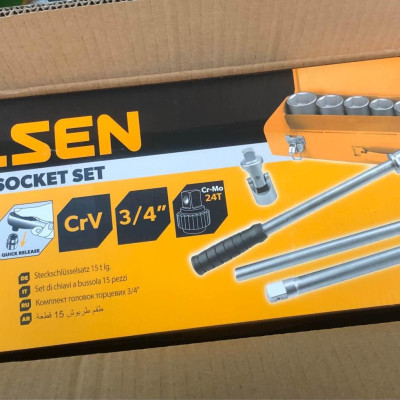 BỘ TUÝP VÀ CẦN MỞ 3/4 INCH 15 CHI TIẾT TOLSEN 15148 - HÀNG CHÍNH HÃNG