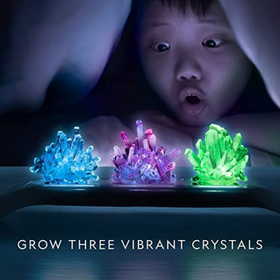 Đồ Chơi Bộ Thí Nghiệm Trồng Tinh Thể Với Đế Phát Sáng Nat Geo STEAM NGLITCRYSTALINT