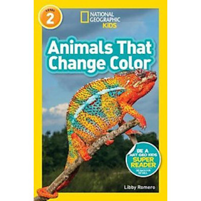 Sách - Animals That Change Color (L2) by National Geographic Kids Libby Romero (US edition, paperback)