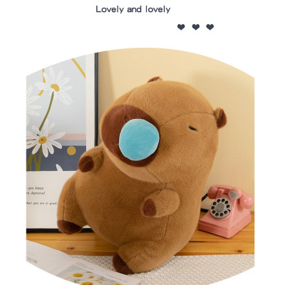 Gấu bông Chuột Capybara Thú nhồi bông Capybara Bộ trưởng Bộ Ngoại Giao đáng yêu