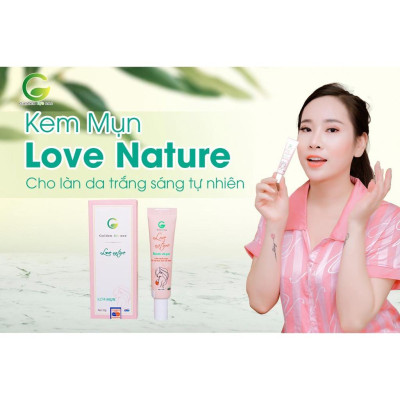 Combo Tẩy Tế Bào Chết Love Nature 100ML + Kem Mụn Love Nature 15G + Mặt Nạ Tảo Biển Love Nature 30G